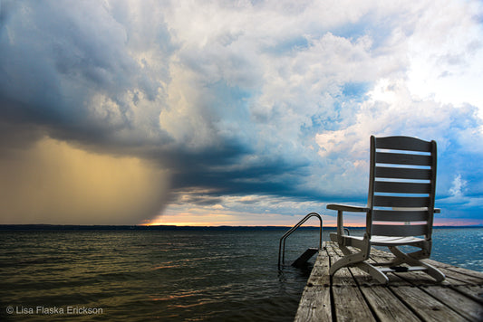 Waiting for the storm